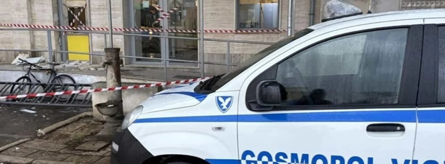 Tentato furto al Postamat sventato dai vigilanti Cosmopol